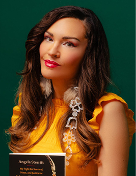 Headshot of Angela Sterritt (Elle)